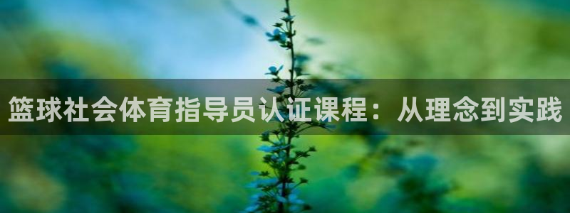 篮球社会体育指导员认证课程：从理念到实践